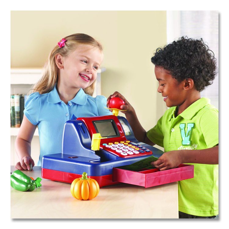 Teaching Cash Register, Pre-K to K, 73 Pieces