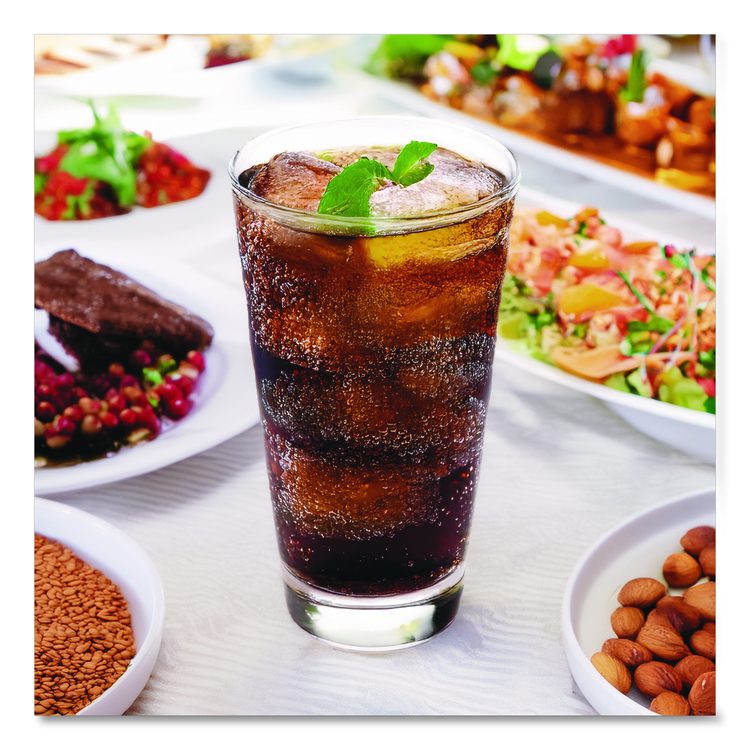 Comet Plastic Tumblers, 12 oz, Clear, 500/Carton