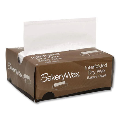 EcoCraft Interfolded Dry Wax Bakery Tissues, 6 x 10.75, White, 1,000/Box, 10 Boxes/Carton