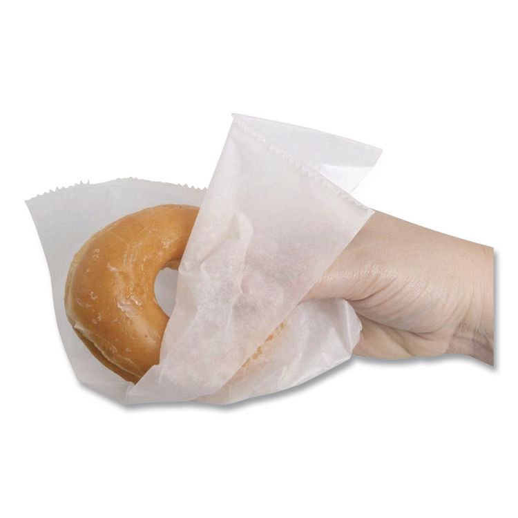MarketWax Interfolded Dry Wax Deli Paper, 10.75 x 8, White, 500/Box, 12 Boxes/Carton