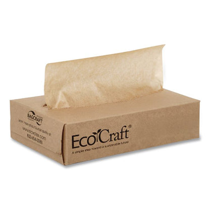 EcoCraft Interfolded Soy Wax Deli Sheets, 10 x 10.75, 500 Sheets/Box, 12 Boxes/Carton
