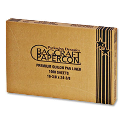 Premium Grease-Proof Quilon Pan Liners, 16.38 x 24.38, White, 1,000/Carton