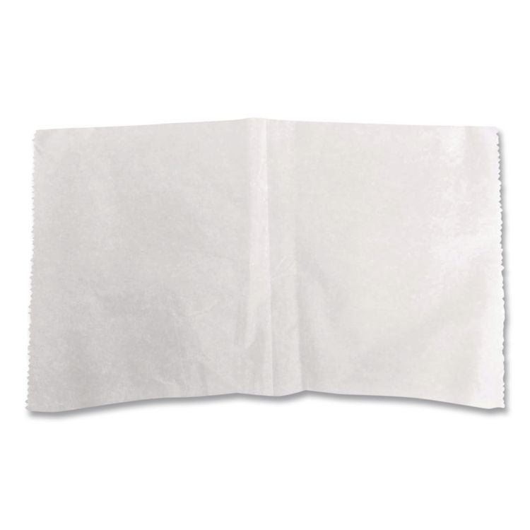 Dry Wax Paper, 8 x 10.75, White, 500/Box, 12 Boxes/Carton