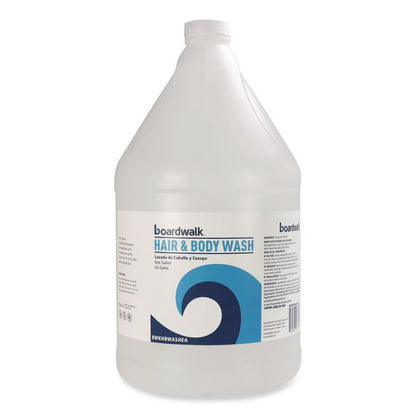 Hair and Body Wash, Green Tea Lemongrass Scent, 1 gal Bottle, 4/Carton