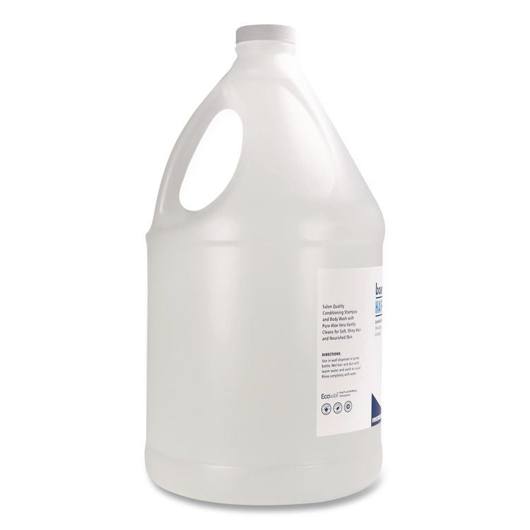 Hair and Body Wash, Green Tea Lemongrass Scent, 1 gal Bottle, 4/Carton