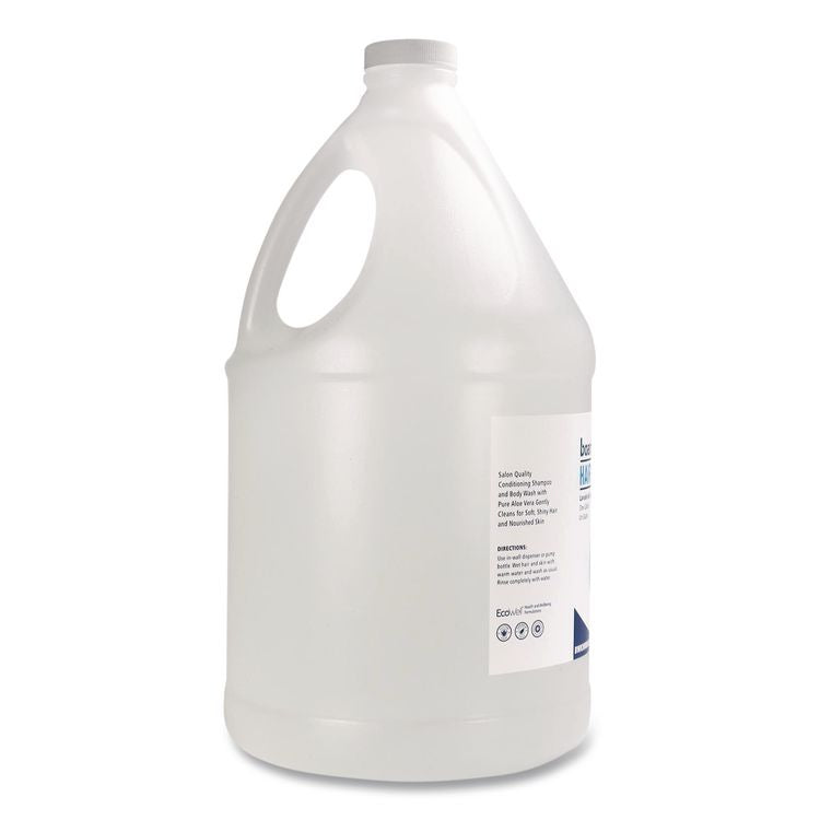 Hair and Body Wash, Green Tea Lemongrass Scent, 1 gal Bottle