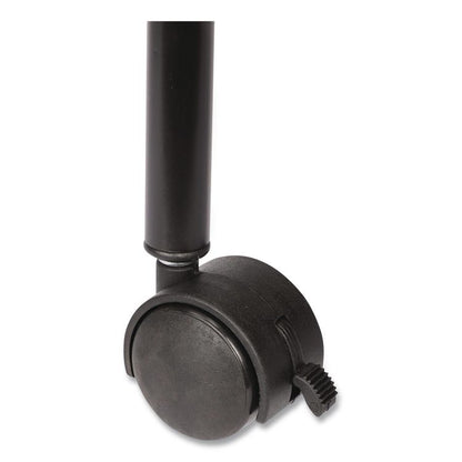 Adjustable Chart Stand, 35" to 74" w x 50" to 80" h, Black
