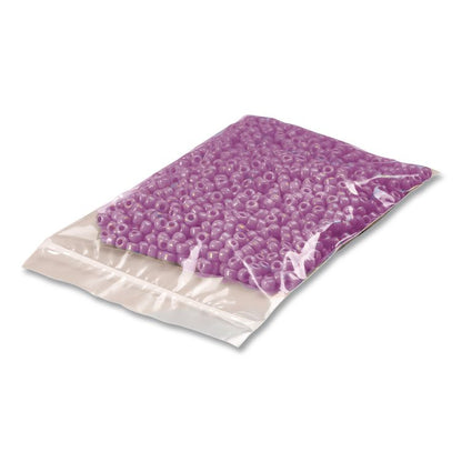 Reclosable Poly Bags, Zipper-Style Closure, 2 mil, 5" x 8", Clear, 1,000/Carton