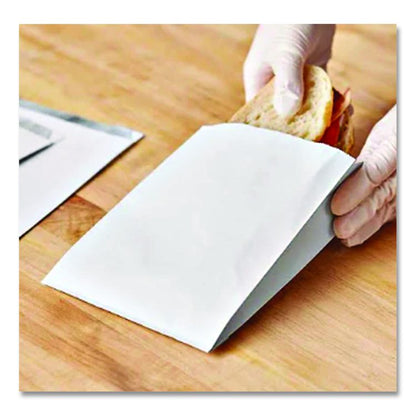 ToGo! Foil Insulator Deli and Sandwich Bags, 5.25" x 3.5" x 12", White, 500/Carton