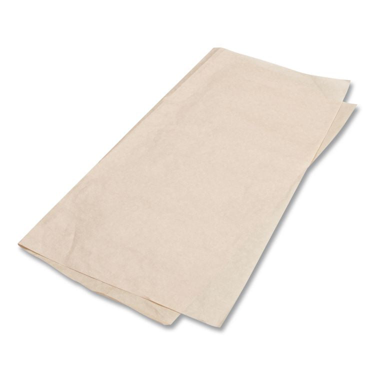 EcoCraft Grease-Resistant Paper Wraps and Liners, 12 x 12, Natural, 1,000/Box, 5 Boxes/Carton