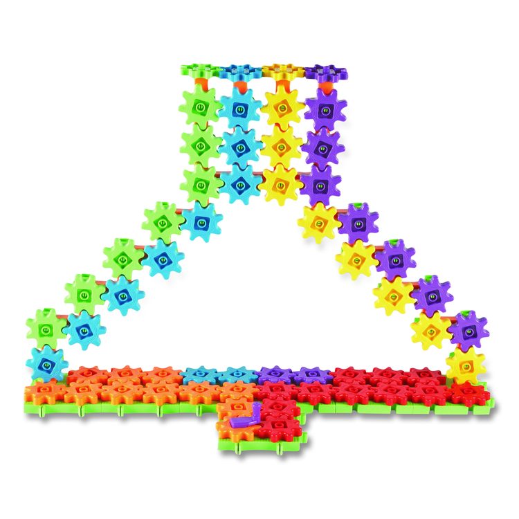 Gears! Gears! Gears! Super Building Set, Grades Pre-K to 5, 150 Pieces