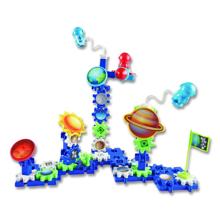 Gears! Gears! Gears! Space Explorers Building Set, Grades Pre-K to 5, 77 Pieces