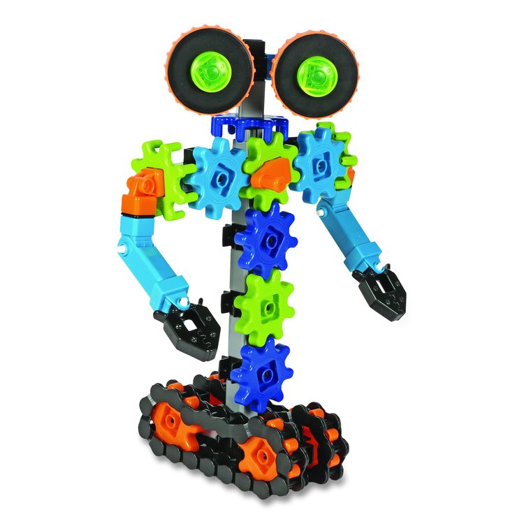 Gears! Gears! Gears! Robots in Motion Building Set, Grades K to 5, 116 Pieces