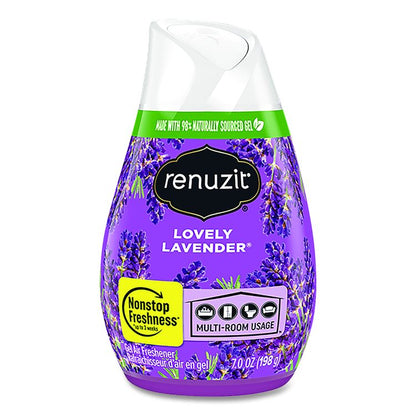 Adjustables Air Freshener, Lovely Lavender, 7 oz Cone, 12/Carton