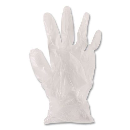 General Purpose Vinyl Gloves, Powder-Free, X-Large, 2.6 mil Thick, 9.5" Long, Clear, 100/Box