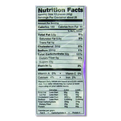 Frooties, Grape, 38.8 oz Bag, 360 Pieces/Bag