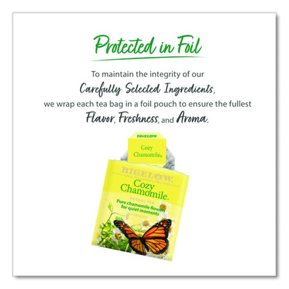 Single Flavor Tea, Cozy Chamomile, 28 Bags/Box