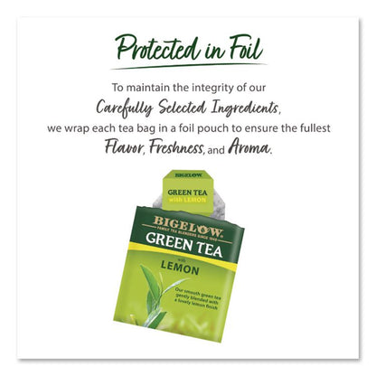 Green Tea with Lemon, Lemon, 0.34 lbs, 28/Box