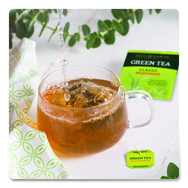 Decaffeinated Green Tea, Green Decaf, 0.34 lbs, 28/Box