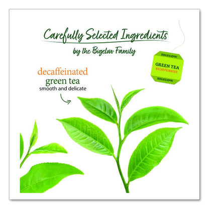 Decaffeinated Green Tea, Green Decaf, 0.34 lbs, 28/Box