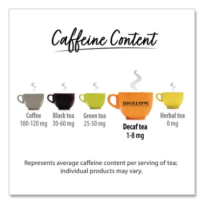Decaffeinated Green Tea, Green Decaf, 0.34 lbs, 28/Box