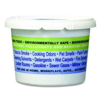 Sponge Odor Absorber, 16 oz Cup, 12/Carton