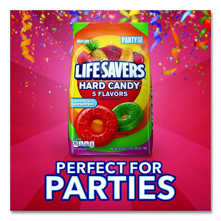 Hard Candy, Original Five Flavors, 50 oz Bag