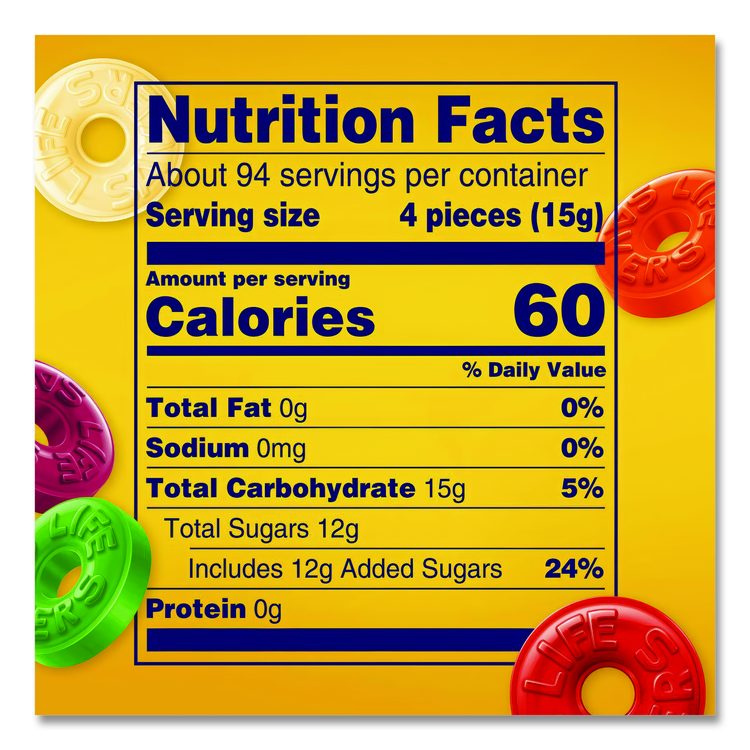 Hard Candy, Original Five Flavors, 50 oz Bag