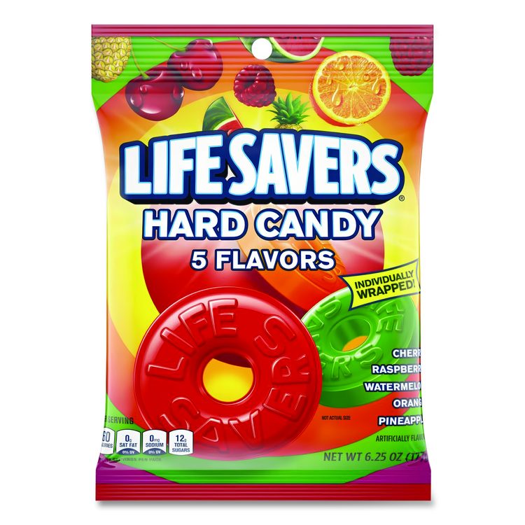 Hard Candy, Original Five Flavors, 6.25 oz Bag