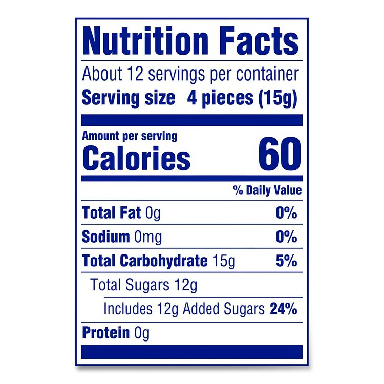 Hard Candy, Original Five Flavors, 6.25 oz Bag