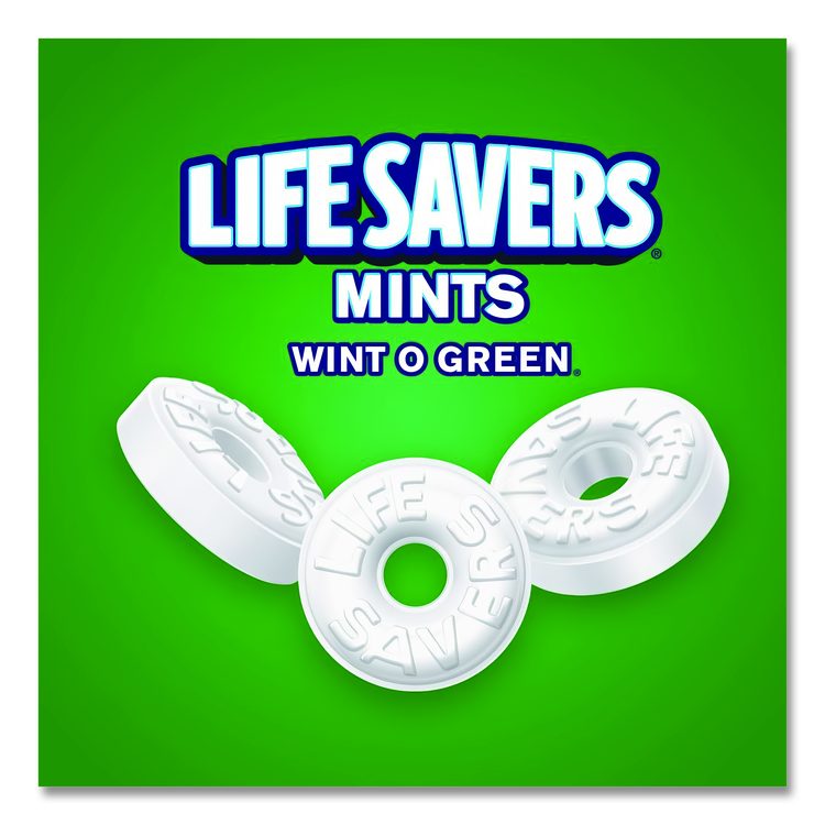 Hard Candy Mints, Wint-O-Green, Individually Wrapped, 6.25 oz Bag