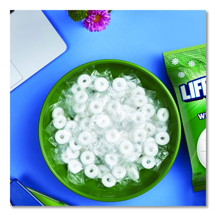 Hard Candy Mints, Wint-O-Green, Individually Wrapped, 6.25 oz Bag