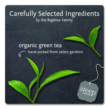 steep Tea, Pure Green, 0.91 oz Tea Bag, 20/Box