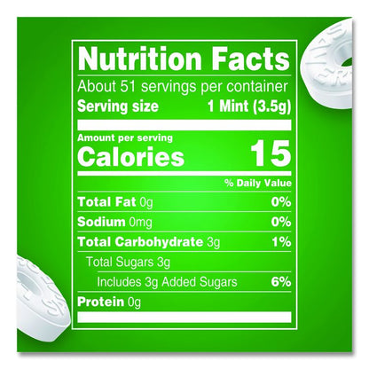 Hard Candy Mints, Wint-O-Green, Individually Wrapped, 6.25 oz Bag
