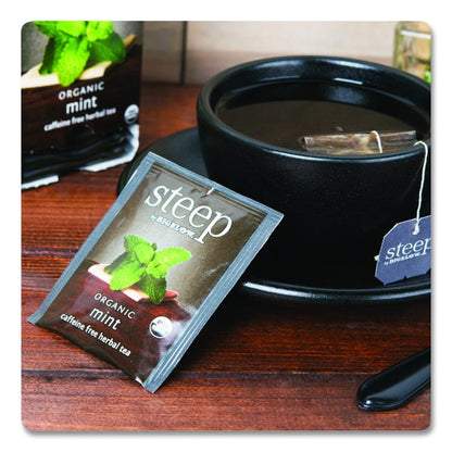 steep Tea, Mint, 1.41 oz Tea Bag, 20/Box