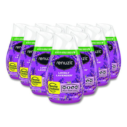 Adjustables Air Freshener, Lovely Lavender, 7 oz Cone, 12/Carton