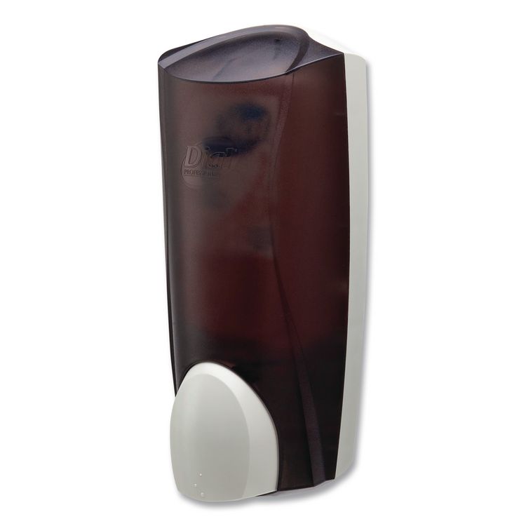 1 Liter Manual Liquid Dispenser, 1 L, 5.1 x 4 x 12.3, Translucent Smoke, 6/Carton