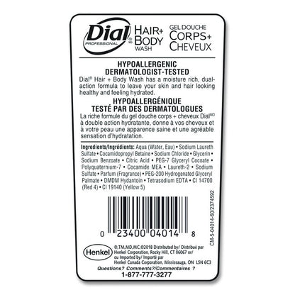 Hair + Body Wash, Neutral Scent, 7.5 oz, 24/Carton