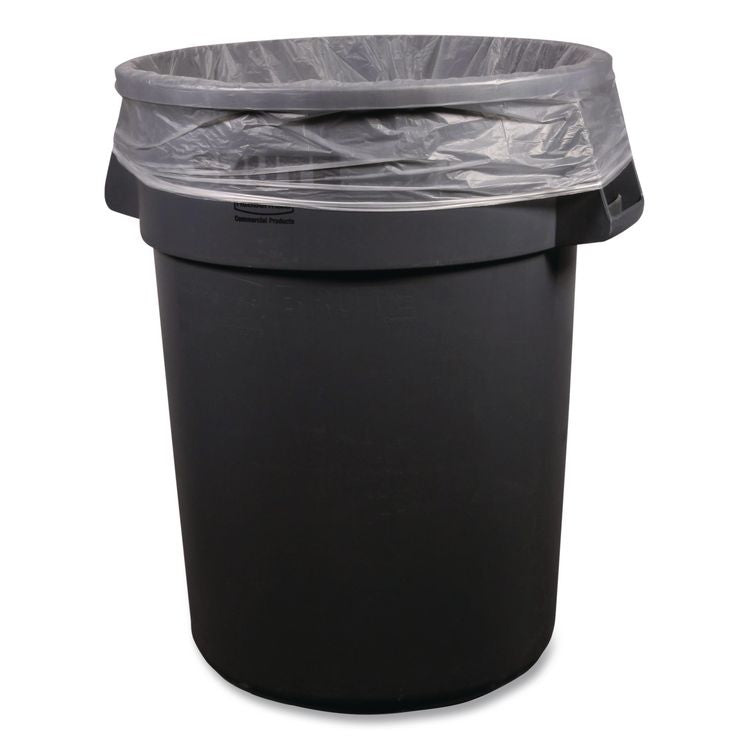 Linear Low-Density Can Liners, 45 gal, 3 mil, 40" x 48", Clear, 75/Carton