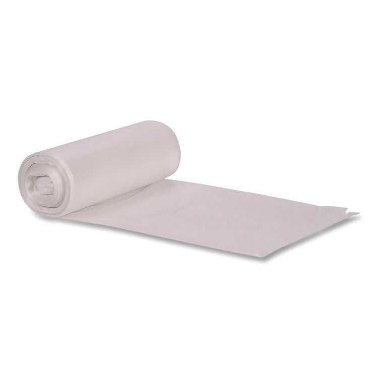 Linear Low-Density Can Liners, 33 gal, 1.5 mil, 34 x 44, Clear, 100/Carton
