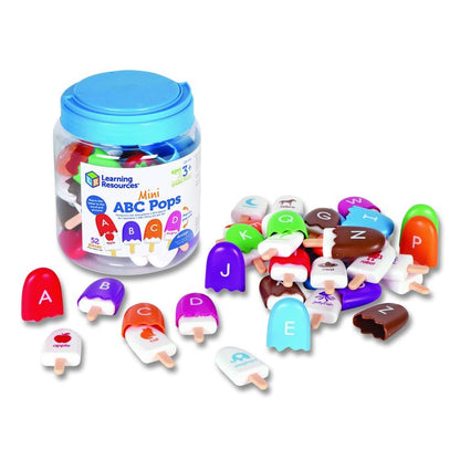 Mini ABC Pops, Pre-K to K, 52 Pieces