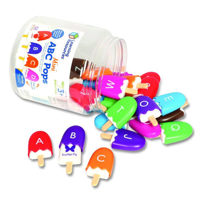 Mini ABC Pops, Pre-K to K, 52 Pieces
