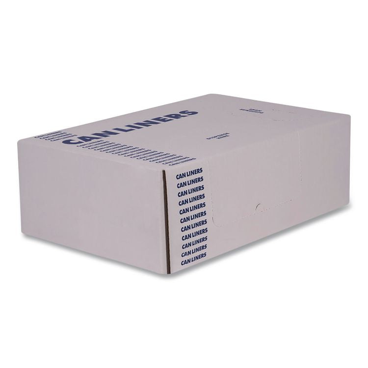 Linear Low-Density Can Liners, 33 gal, 1.5 mil, 34 x 44, Clear, 100/Carton