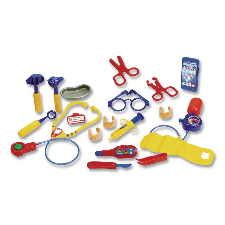 Pretend and Play Doctor Set, Ages 3 and Up, 19 Pieces