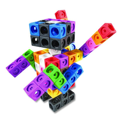 MathLink Cubes Big Builders, Grades 1 to 4, 200 Pieces
