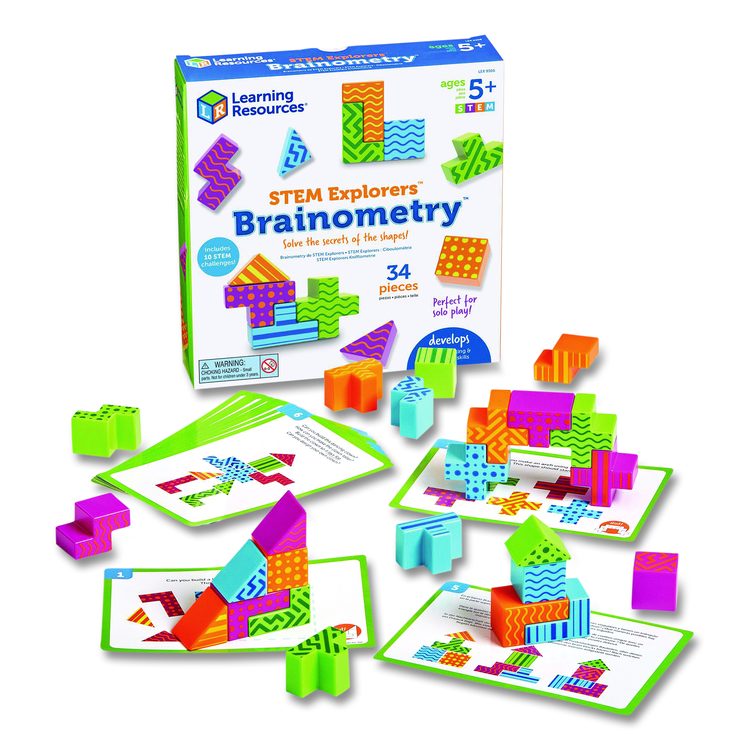 STEM Explorers Brainometry, Grades K to 2, 24 Pieces