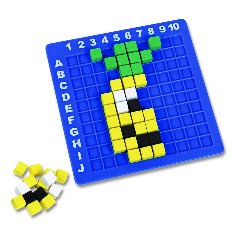 STEM Explorers Pixel Art Challenge, Grades K to 2, 402 Pieces