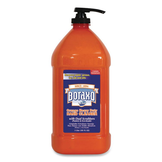 Orange Heavy Duty Hand Cleaner, Citrus Scent, 3 L, 4/Carton