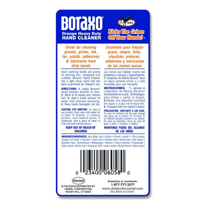 Orange Heavy Duty Hand Cleaner, Citrus Scent, 3 L, 4/Carton