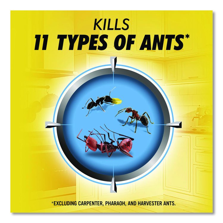 Max 2-in-1 Ant Bait, 0.84 oz, 4 Bait Stations